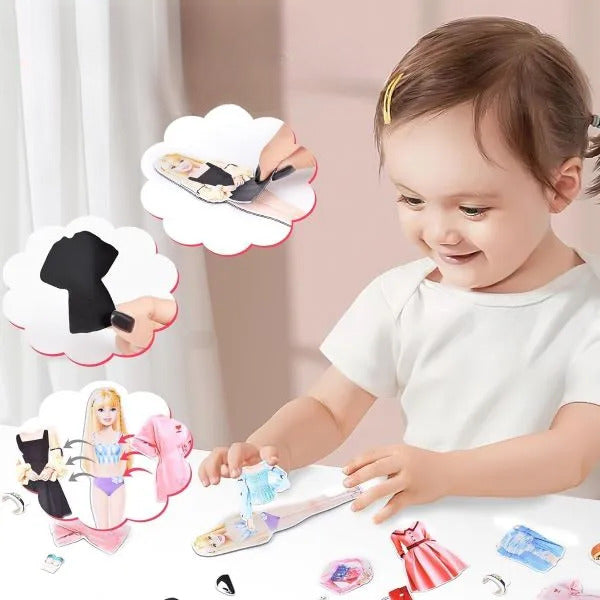 Magnetische Mode Spielsets für Kinder