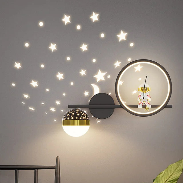 Moderne Wandlampe für Kinderzimmer