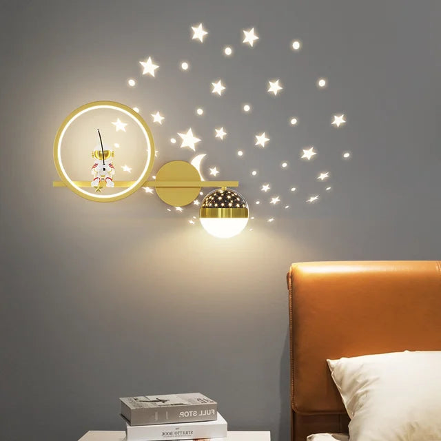 Moderne Wandlampe für Kinderzimmer