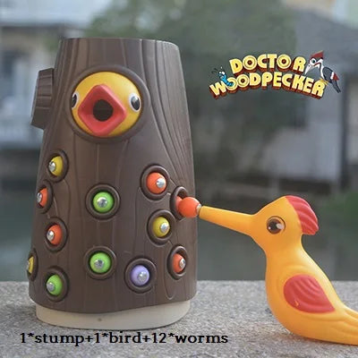 Fördert Geschicklichkeit – Magnetisches Specht-Spiel