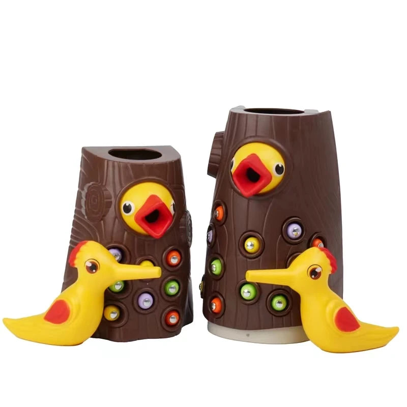 Fördert Geschicklichkeit – Magnetisches Specht-Spiel