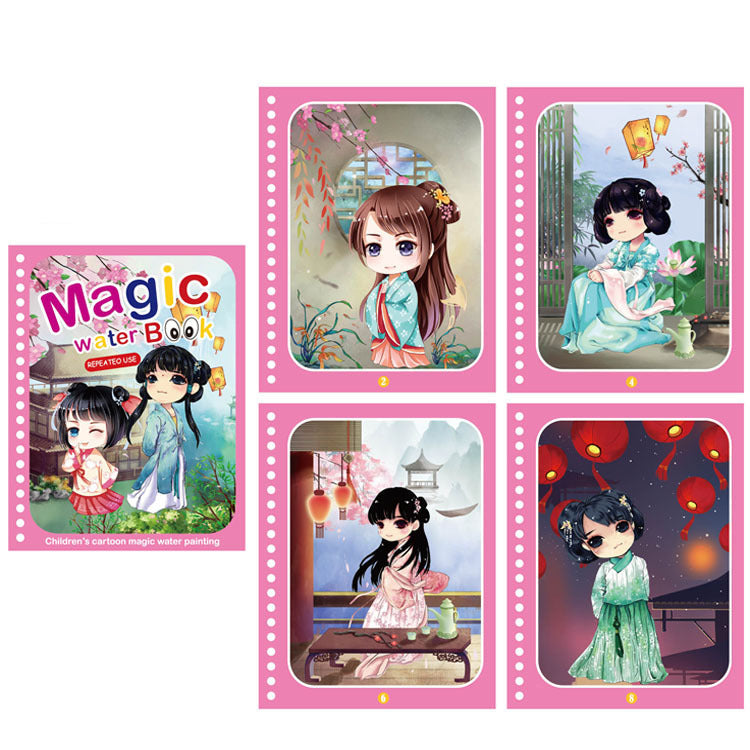 Magisches Wasser Malbuch für Kinder