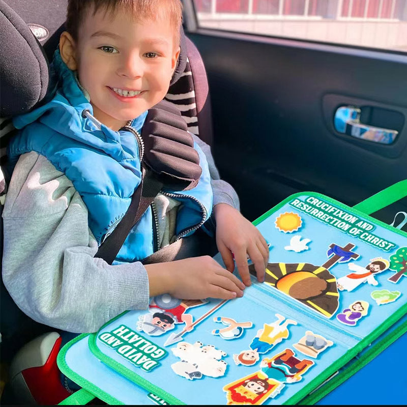 Montessori Bibel Geschichten Filz Buch