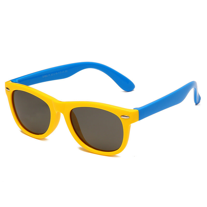 Kinder Flex Sonnenbrille mit Flexiblem und robustem Rahmen
