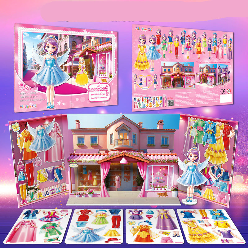 Faltbare Mode Botique Spielbuch