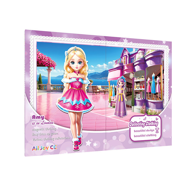 Faltbare Mode Botique Spielbuch