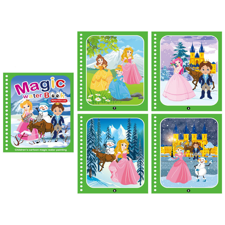 Magisches Wasser Malbuch für Kinder