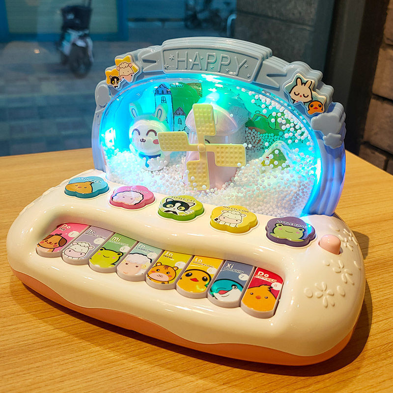 Musikalisches Schneeflocken Piano Lernspielzeug