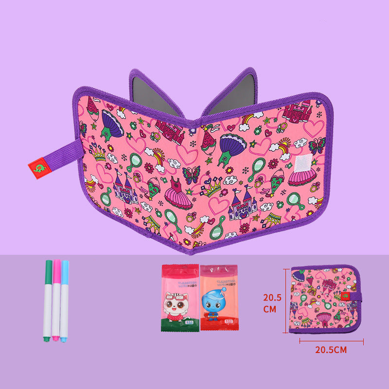 Tragbares Wiederverwendbares Malbuch für Kinder