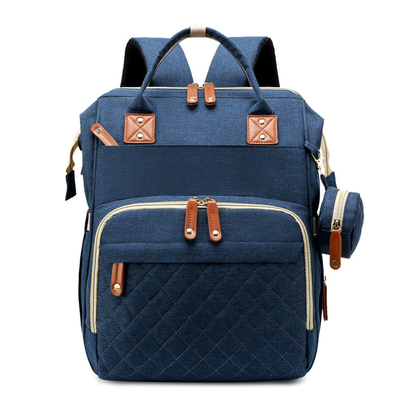 2in1 Baby Rucksack mit integriertem Wickelbett