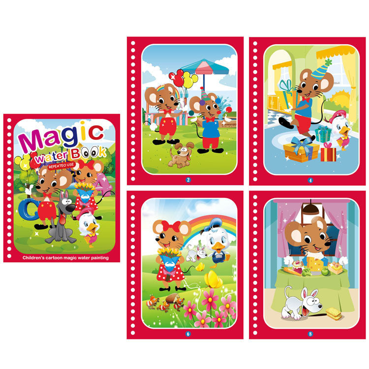 Magisches Wasser Malbuch für Kinder