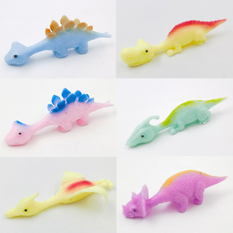Fliegende Gummi Dinosaurier