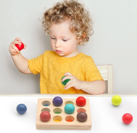 Farbenkugeln - Lernspiel Zum Sortieren