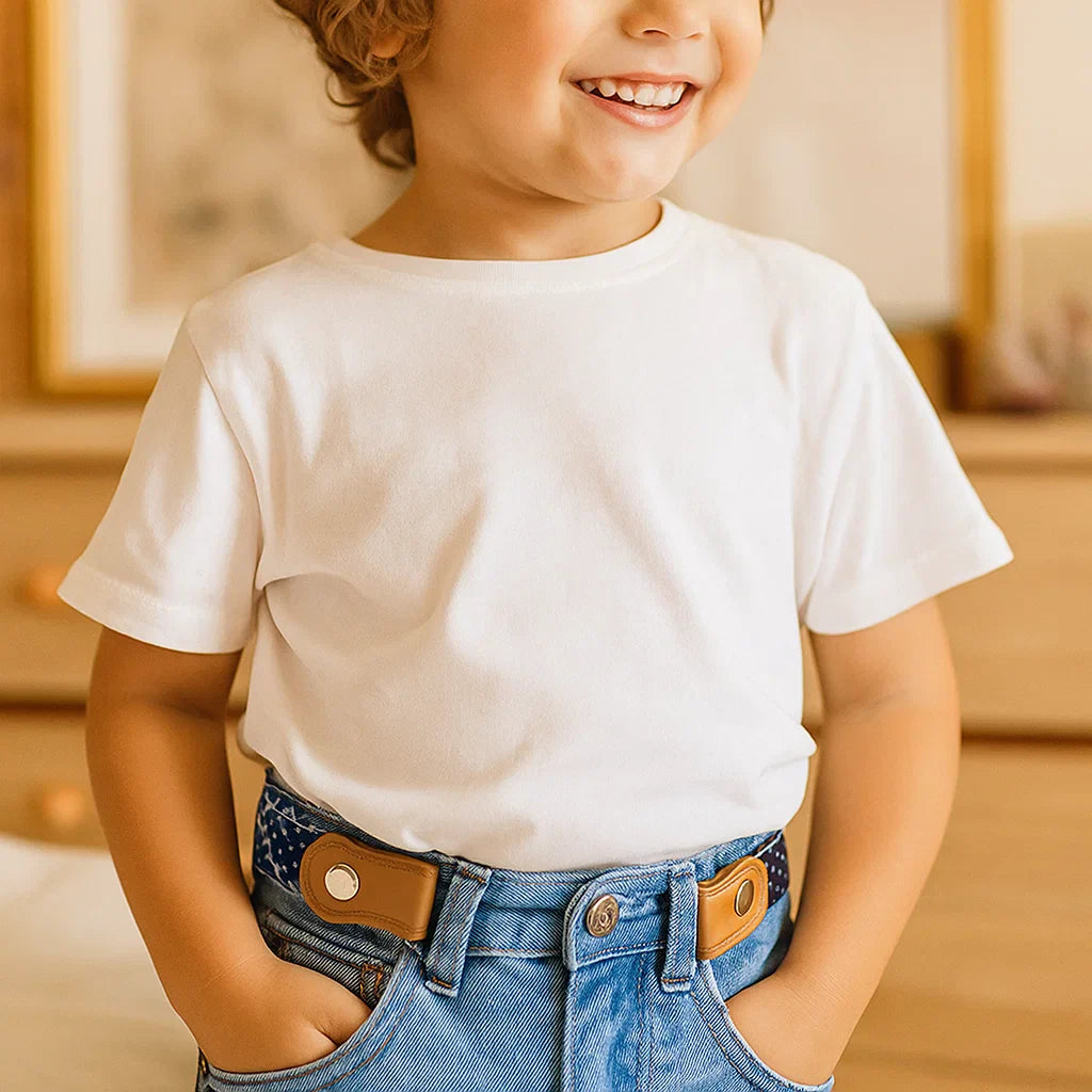 Angenehme Elastische Kinder Gürtel - Passend für jedes Alter