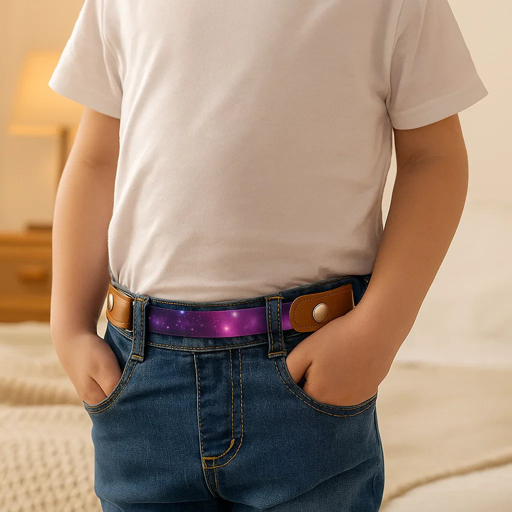 Angenehme Elastische Kinder Gürtel - Passend für jedes Alter