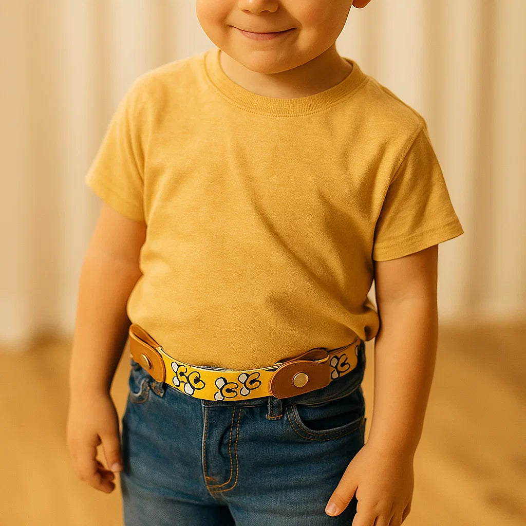 Angenehme Elastische Kinder Gürtel - Passend für jedes Alter