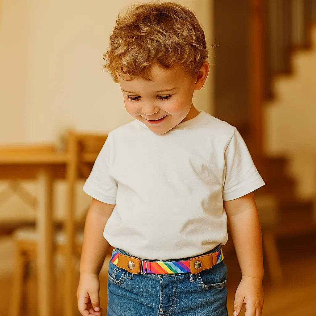 Angenehme Elastische Kinder Gürtel - Passend für jedes Alter