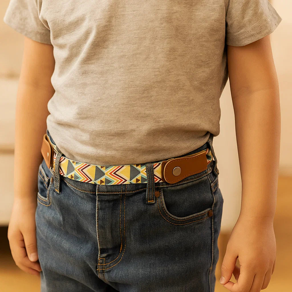 Angenehme Elastische Kinder Gürtel - Passend für jedes Alter