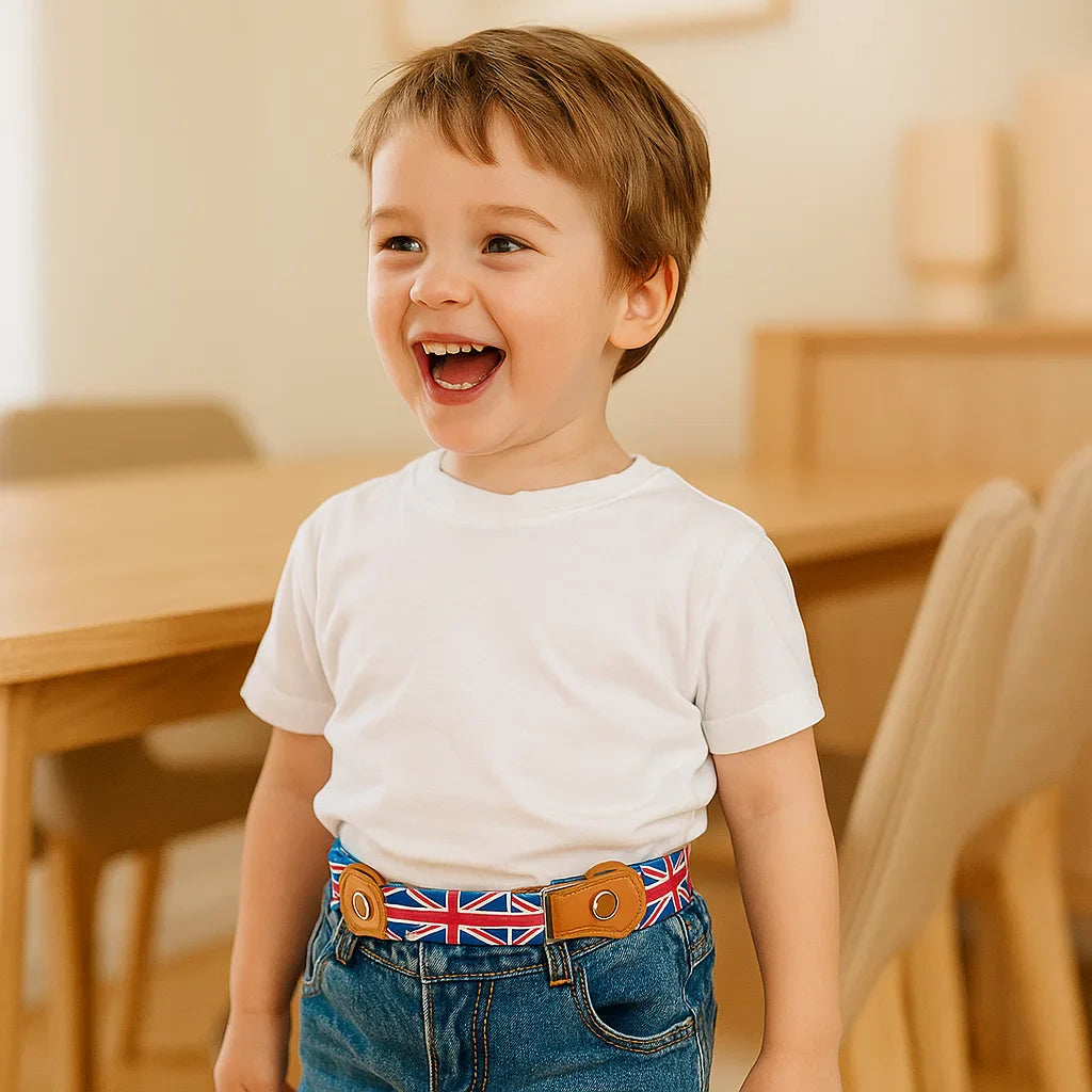 Angenehme Elastische Kinder Gürtel - Passend für jedes Alter