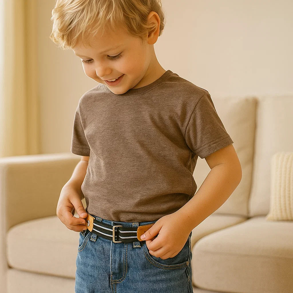 Angenehme Elastische Kinder Gürtel - Passend für jedes Alter