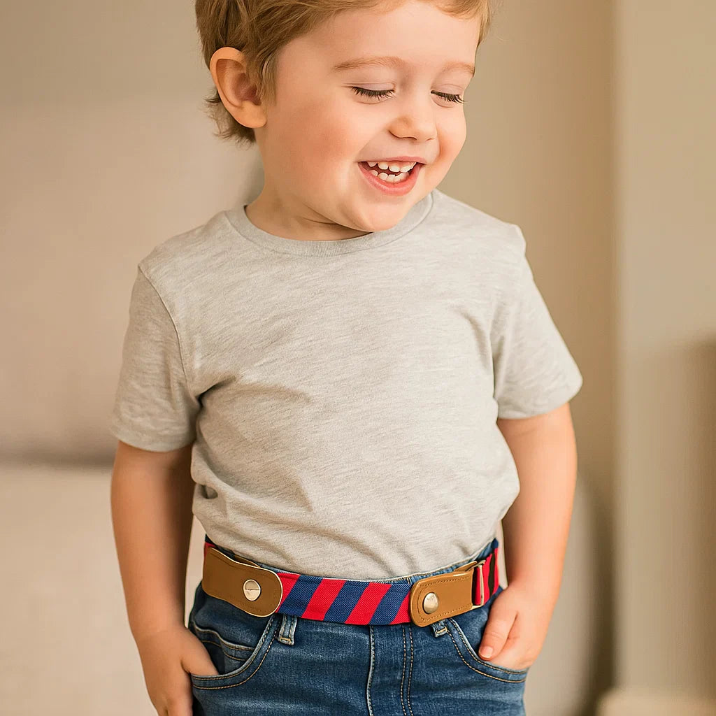 Angenehme Elastische Kinder Gürtel - Passend für jedes Alter