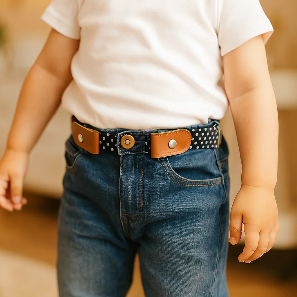 Angenehme Elastische Kinder Gürtel - Passend für jedes Alter