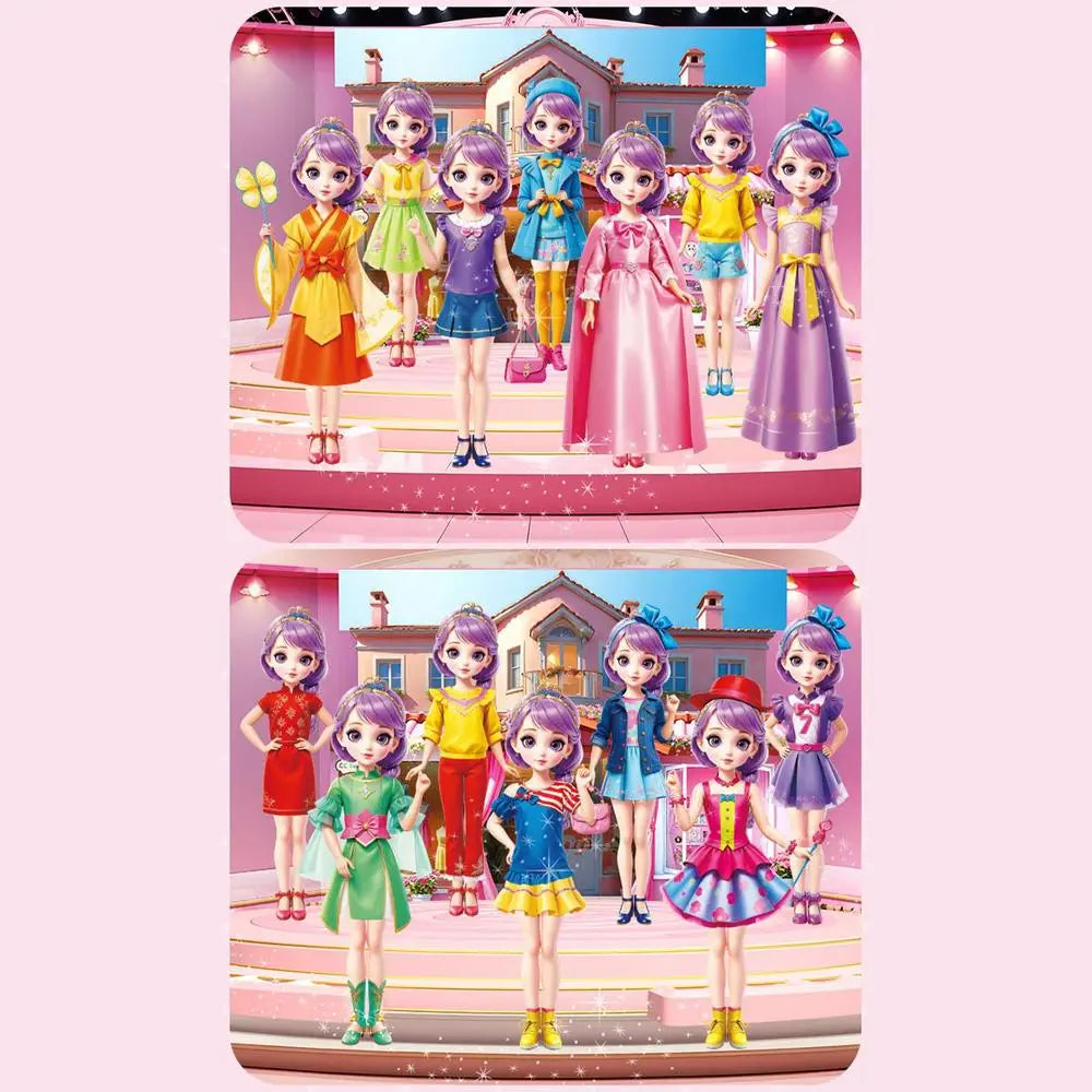 Faltbare Mode Botique Spielbuch