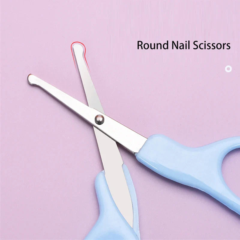 Baby Pflege Set mit Thermometer, Bürste und Nagelknipse