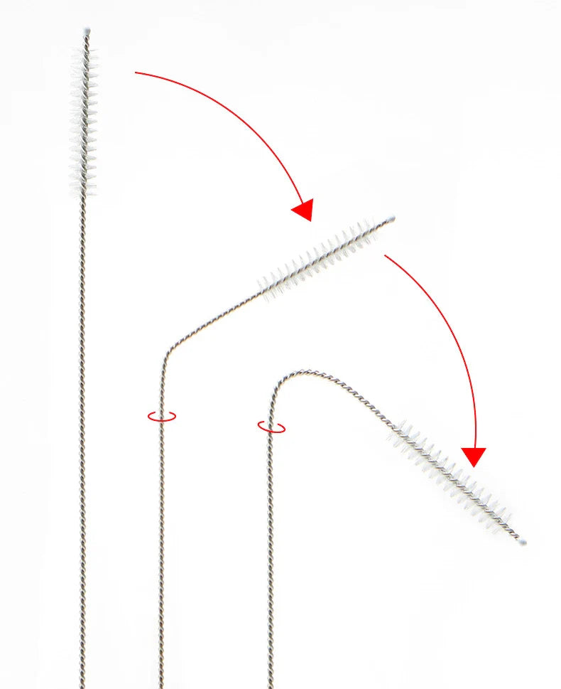 Flaschenbürsten Set für Babyflaschen – 5-teiliges Reinigungsset mit Halter