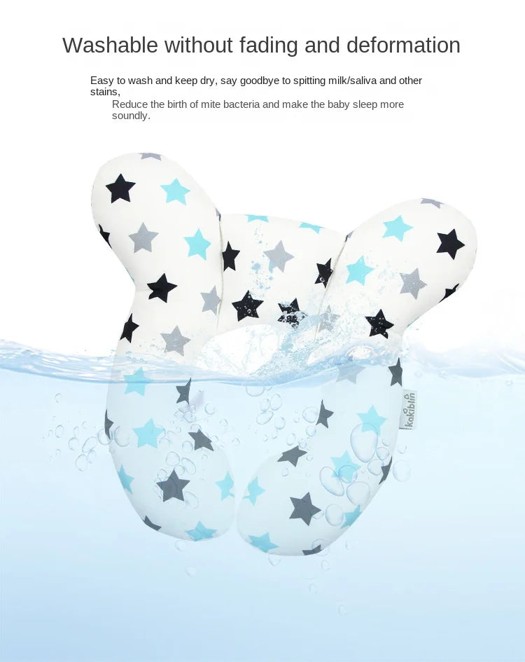 Baby-Nackenkissen für Autositz, Kinderwagen und Reisen