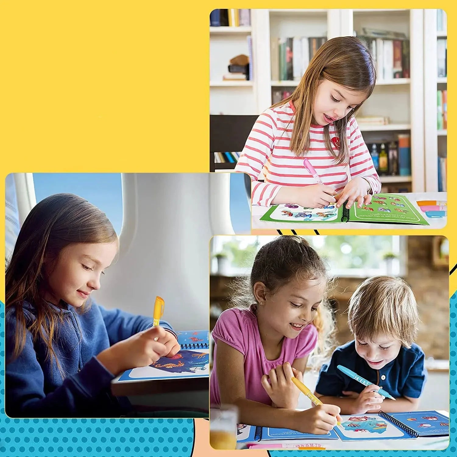 Magisches Wasser Malbuch für Kinder