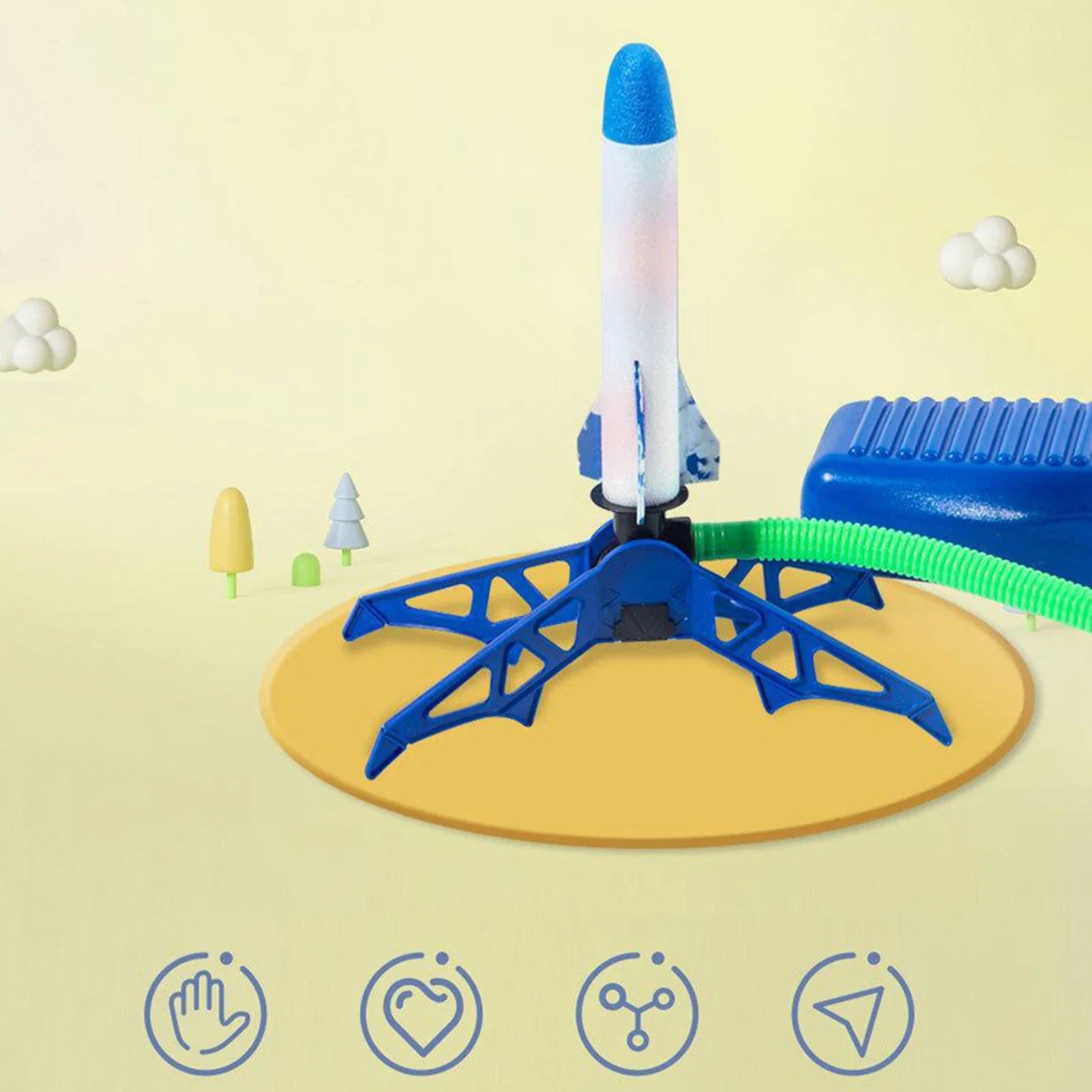 Spring-Rakete – Unendlicher Spaß