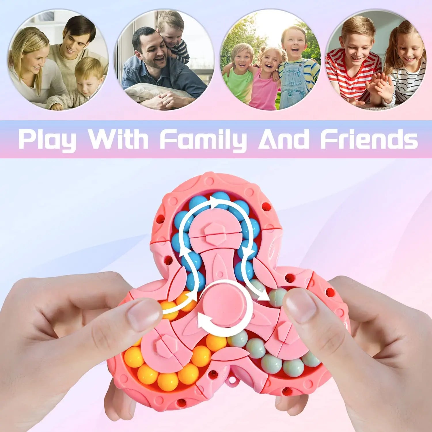 360° Drehender Fidget Spinner