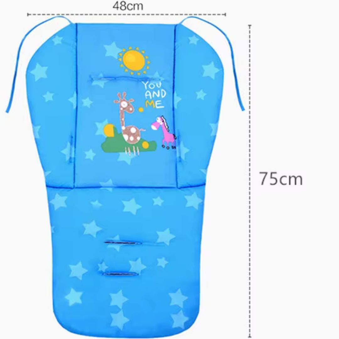 Sitzauflage für Kinderwagen – Weiche Einlage für Buggy, Hochstuhl & Autositz