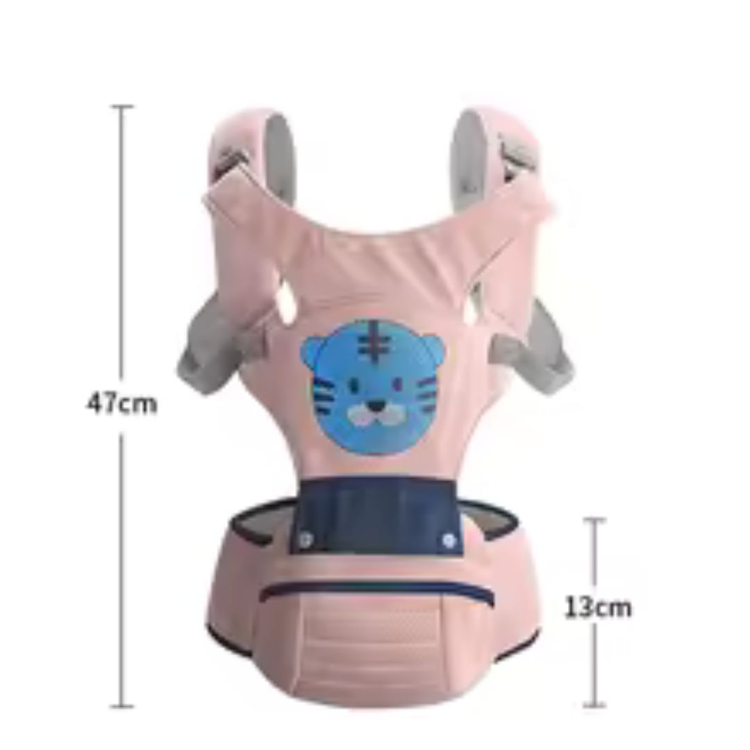 Babytrage mit Hüftsitz – Ergonomische Tragehilfe für Neugeborene & Kleinkinder