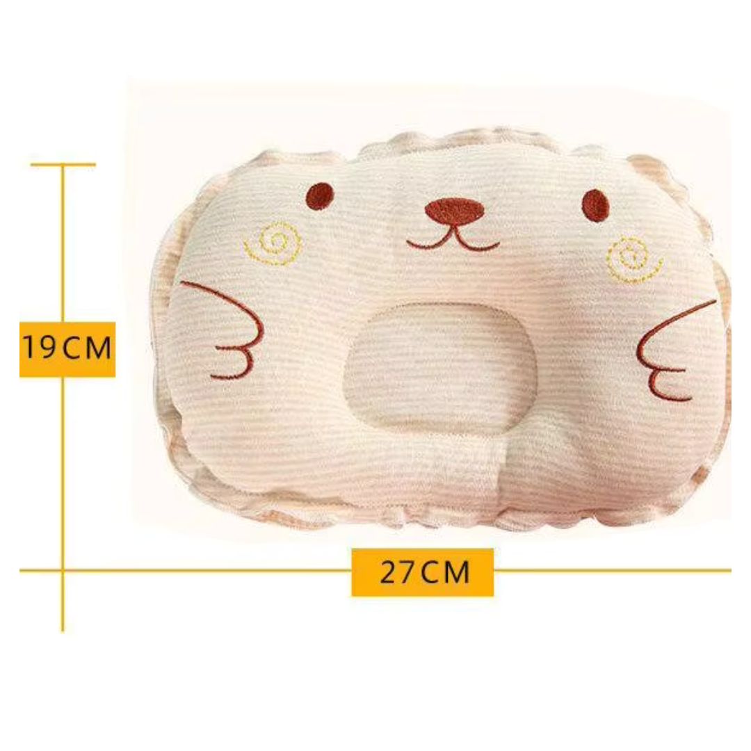 Baby Kopfkissen mit Mulde – Orthopädisches Kissen gegen Kopfverformung