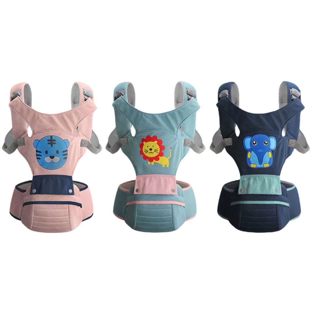 Babytrage mit Hüftsitz – Ergonomische Tragehilfe für Neugeborene & Kleinkinder