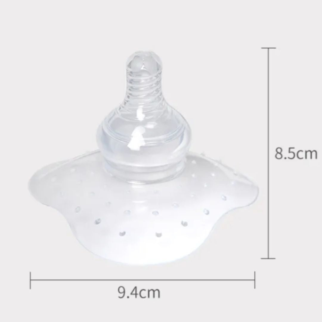 Silikon Schnuller für Stillen – Stillhilfe für Babys mit weichem, rutschfestem Sauger