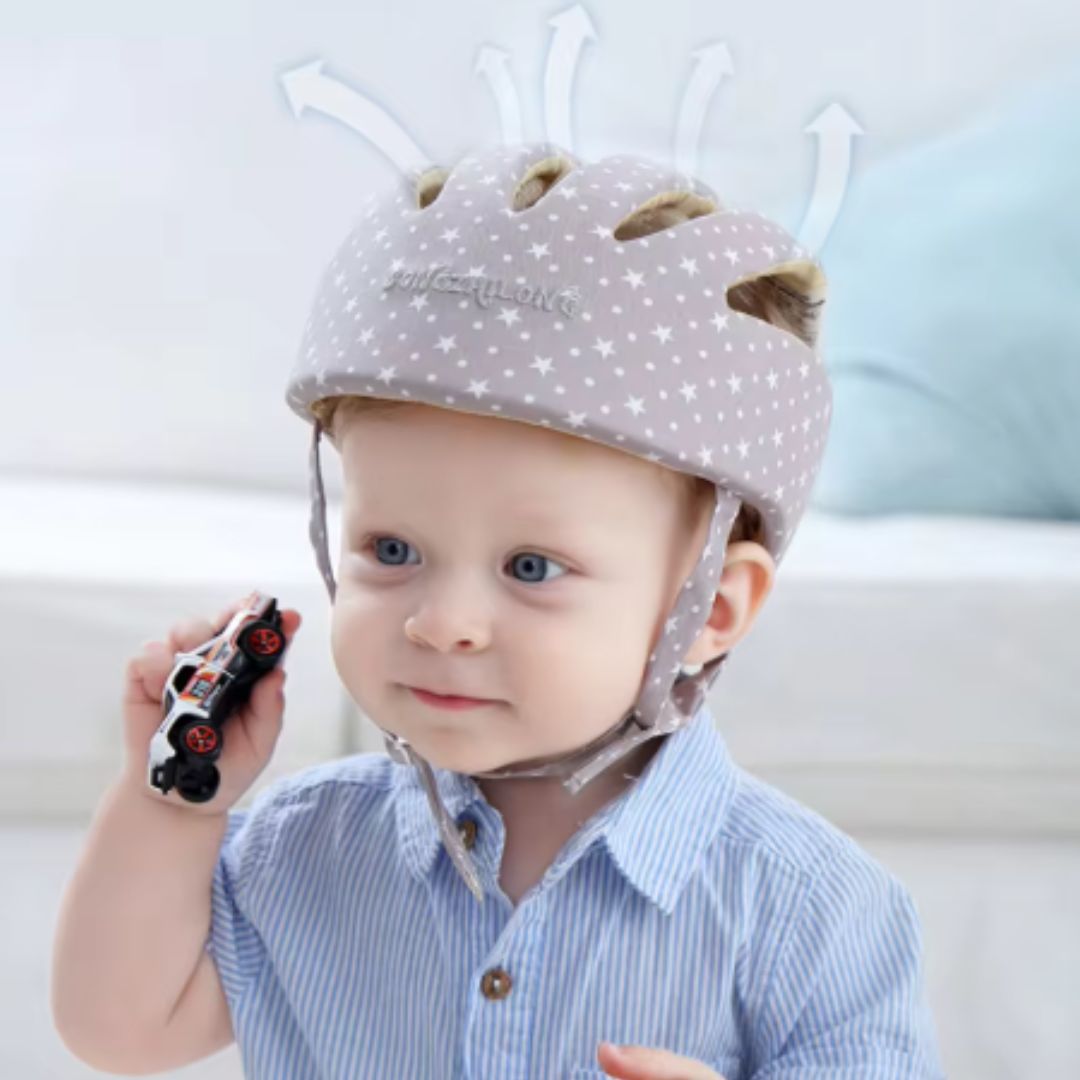 Babykopfschutz Helm – Weicher und Atmungsaktiver Schutzhelm für Babys