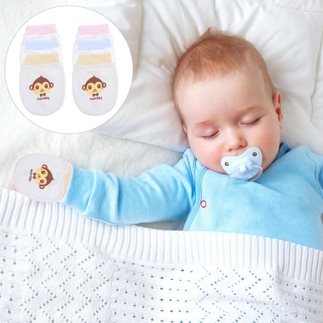 Baby Fäustlinge aus Baumwolle – Weiche und Atmungsaktive Kratzfäustlinge