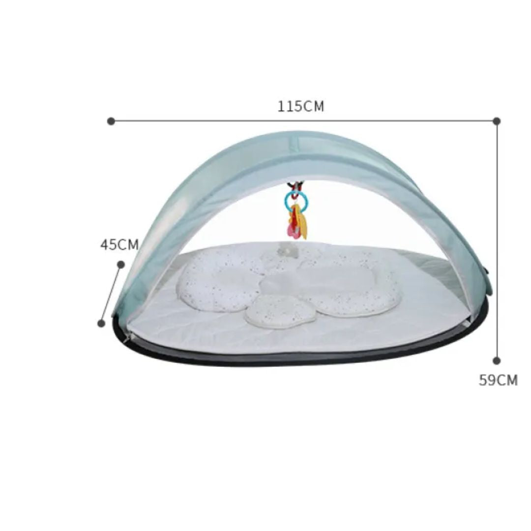 Baby Moskito-Netz – Zusammenklappbares Baby Reisebett und Schutznetz