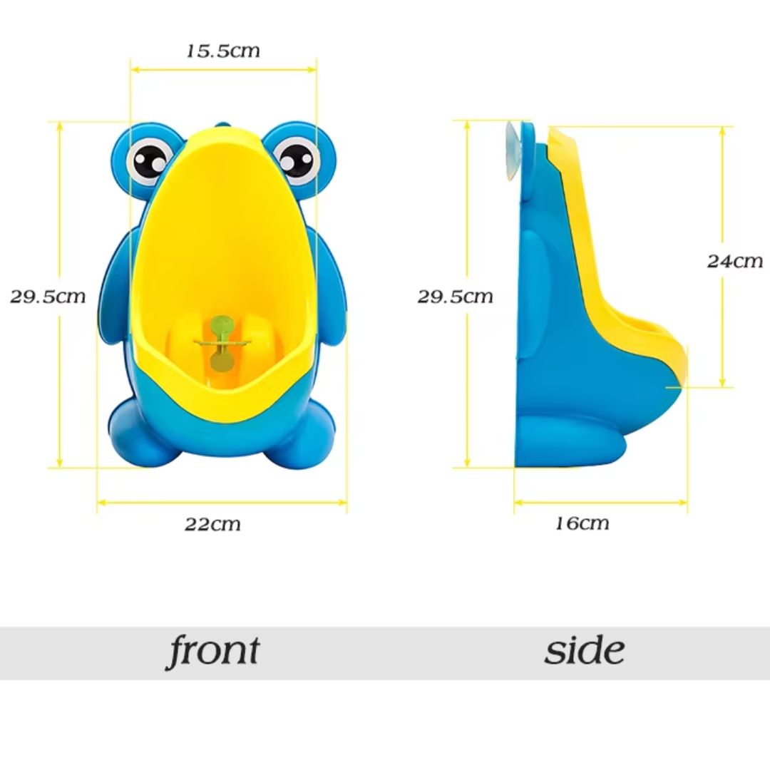 Kinder Urinal in Frosch-Design – Lustiges, Rutschfestes Töpfchen für Jungen