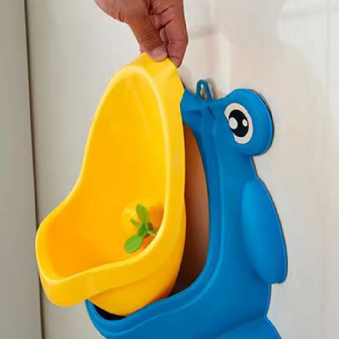 Kinder Urinal in Frosch-Design – Lustiges, Rutschfestes Töpfchen für Jungen