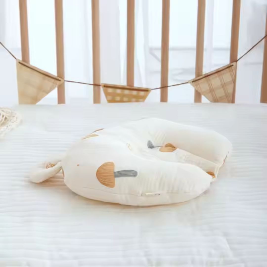 Baby Kopfkissen für Neugeborene – Ergonomisches Kissen gegen Kopfverformung