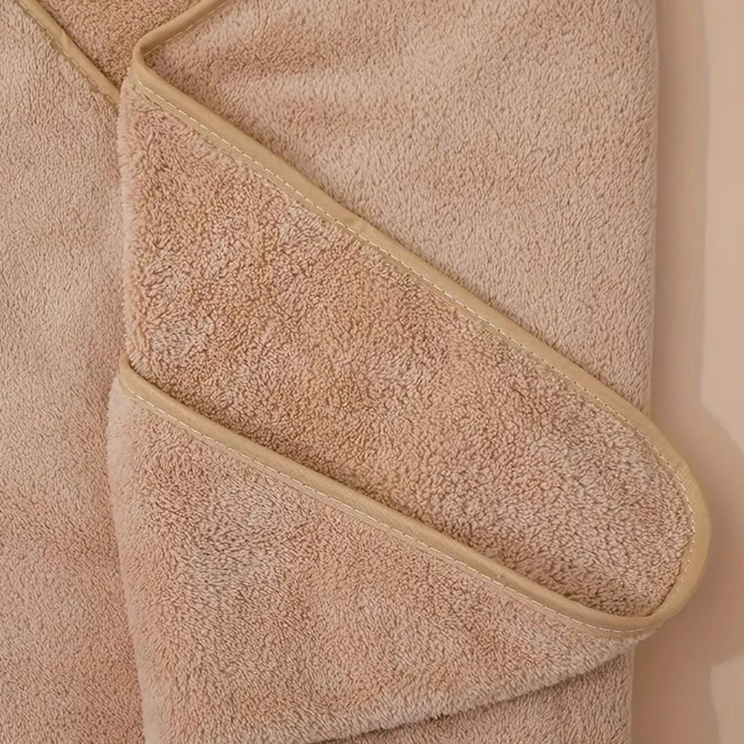 Niedliche Tiere – Baby-Badetuch mit Kapuze für Kinder