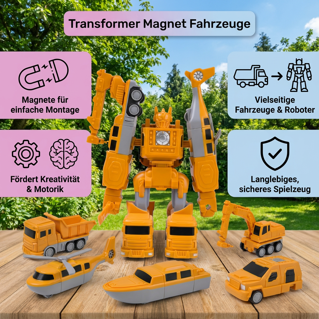 Transformer Magnet Fahrzeuge