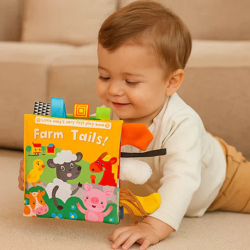 Sensorisches Knister Geschichten Buch für Kleinkinder