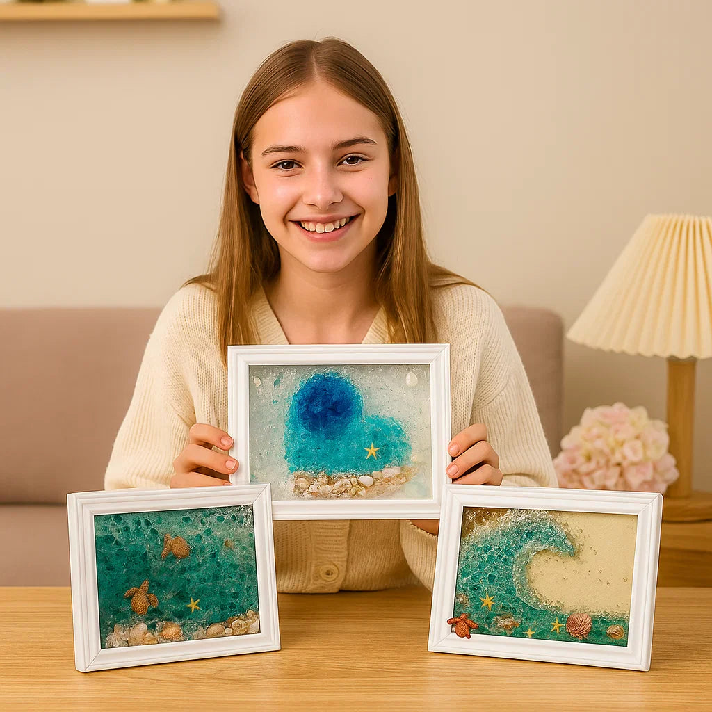 Meer Glas Kunst Set zum Selber Machen