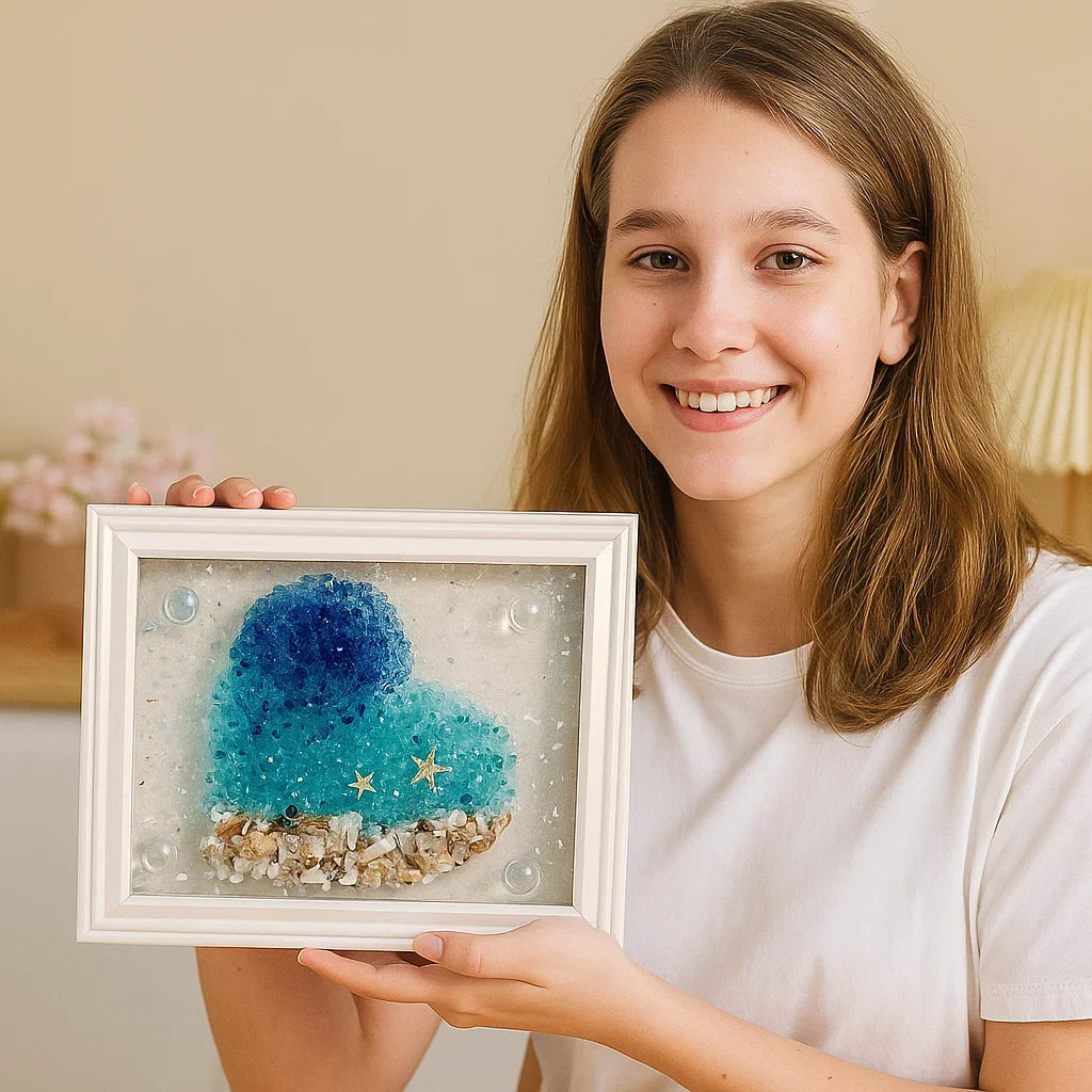 Meer Glas Kunst Set zum Selber Machen