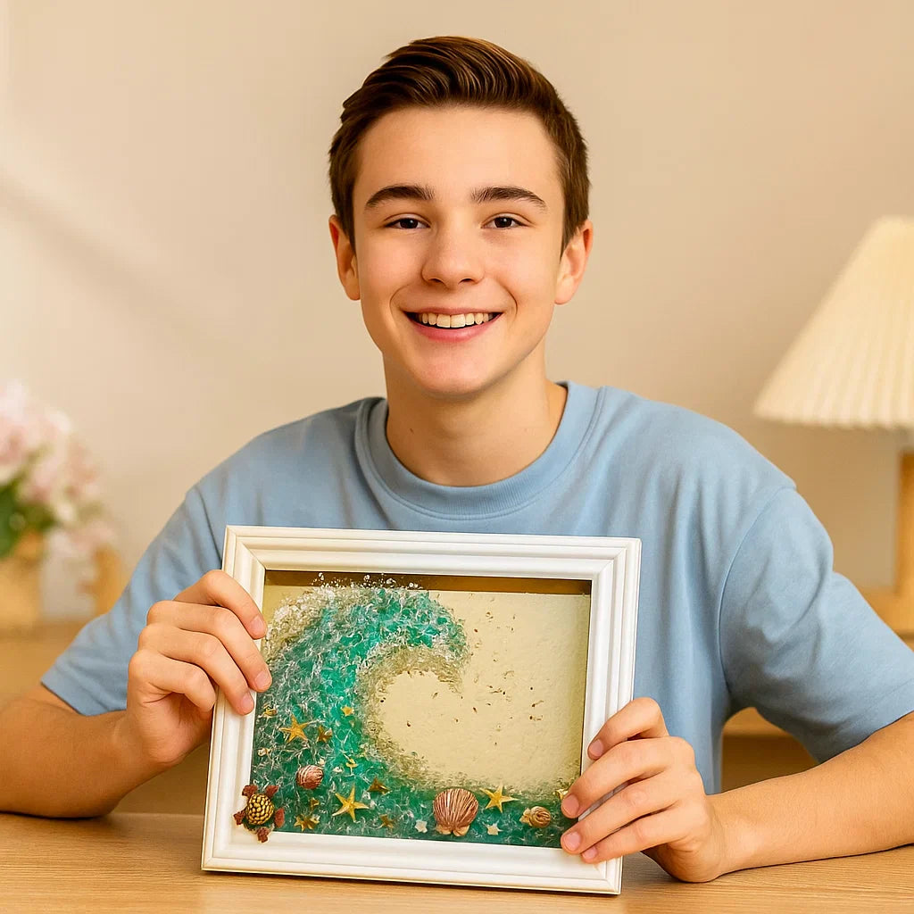 Meer Glas Kunst Set zum Selber Machen